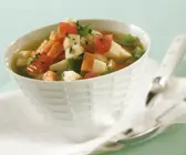 Eintopf aus Sellerie, Tomate, Paprika