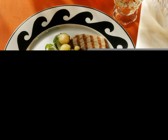 Thunfisch vom Grill mit Melone