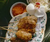 Hackfleischspieße auf indische Art