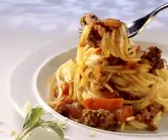 Pasta mit Hackfleischsoße
