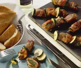 Zucchini-Kalbs-Spieße