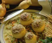 Teltower Rübchen mit Kräutern gefüllt