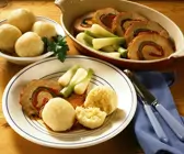Rollbraten mit Paprika