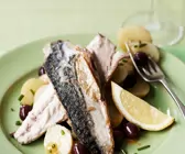 Makrelenfilets mit Kartoffeln