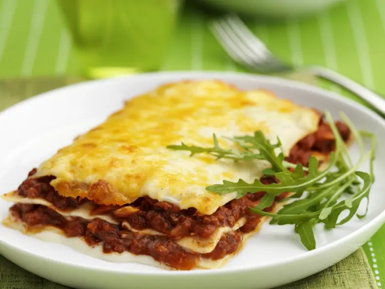 Lasagne mit Hackfleischsauce