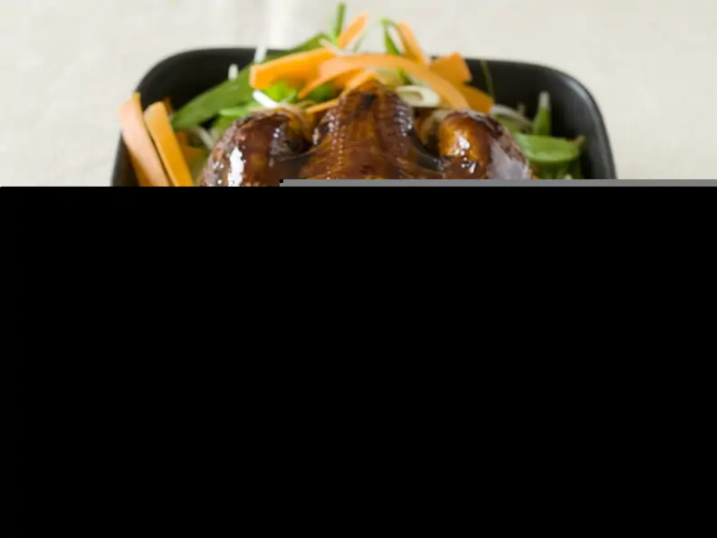 Brathuhn mit Teriyaki-Sauce