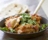 Hähnchen mit Currysauce