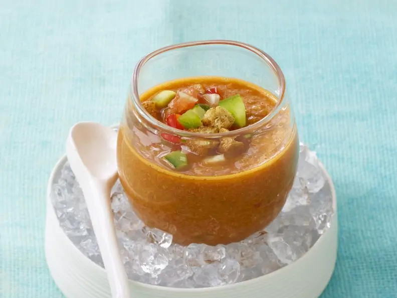 Gazpacho aus dem Glas
