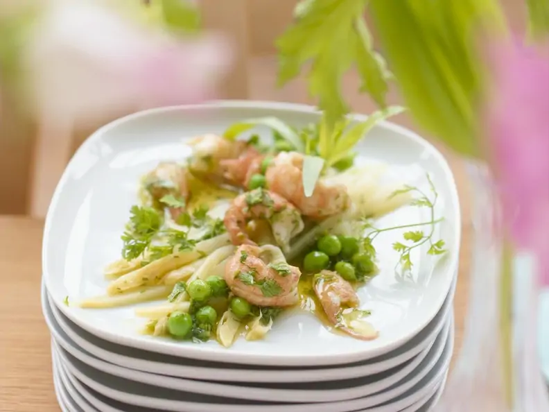 Spargel-Krabben-Salat