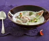 Meerbarbe in Kokossuppe