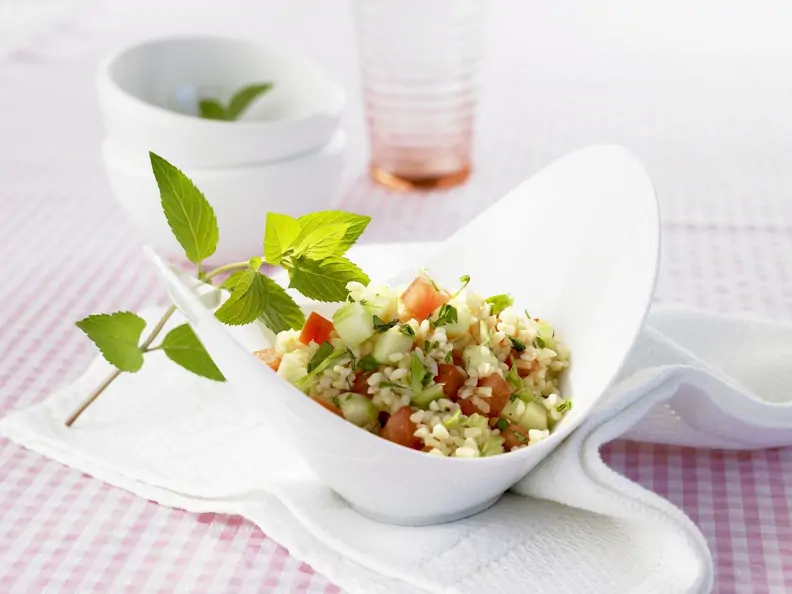 Bulgur-Gemüse-Salat