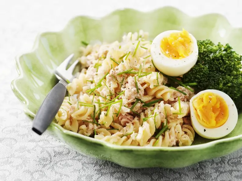 Nudelsalat mit Thunfisch