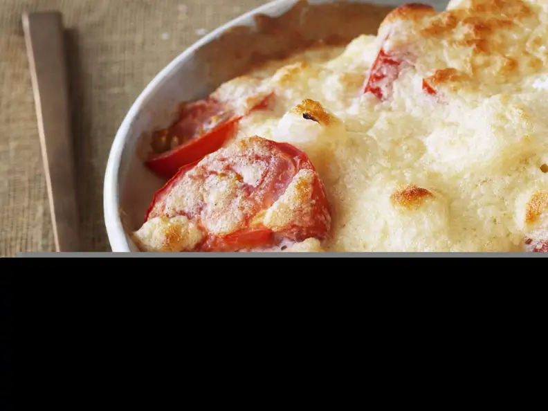 Blumenkohl-Tomaten-Gratin