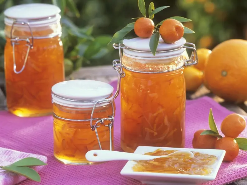 Orangenkonfitüre