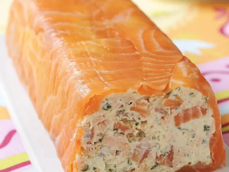 Terrine mit Räucherlachs