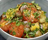 Gebratener Gemüsesalat