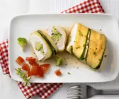 Hähnchen mit Zucchinihülle