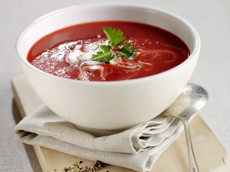Cremige Rote-Bete-Suppe