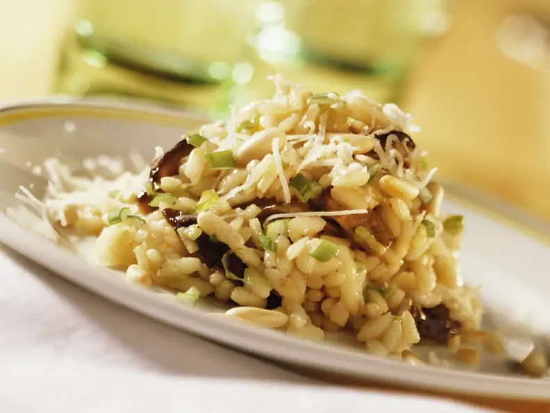 Risotto mit Steinpilzen