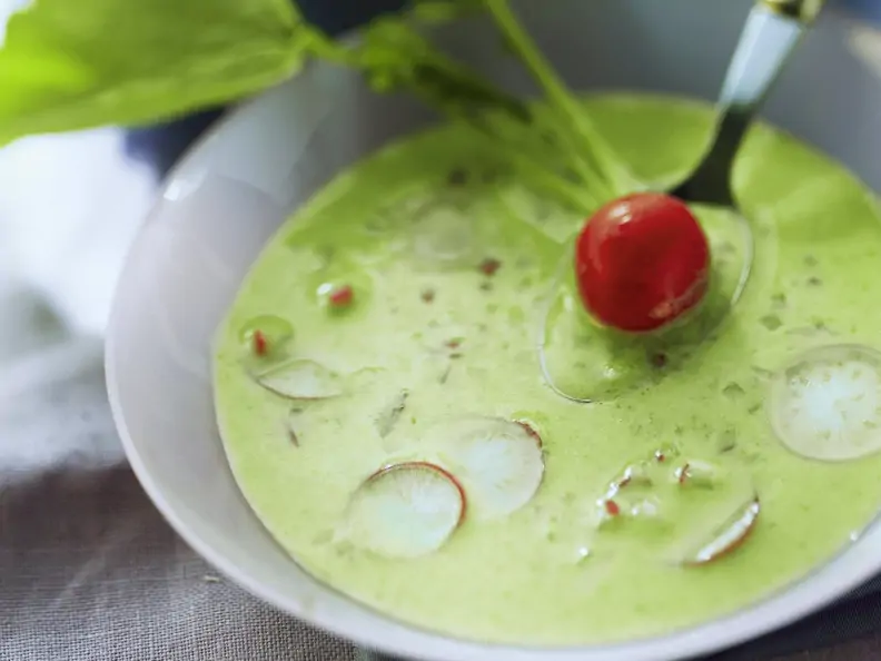 Radieschencremesuppe