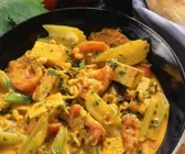 Gemüse-Tofu-Curry
