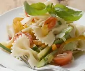 Pasta mit mediterranem Gemüse