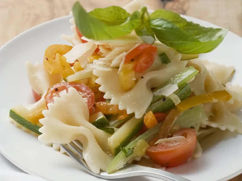 Pasta mit mediterranem Gemüse