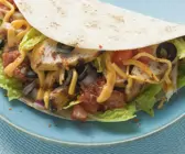 Taco mit Geflügel