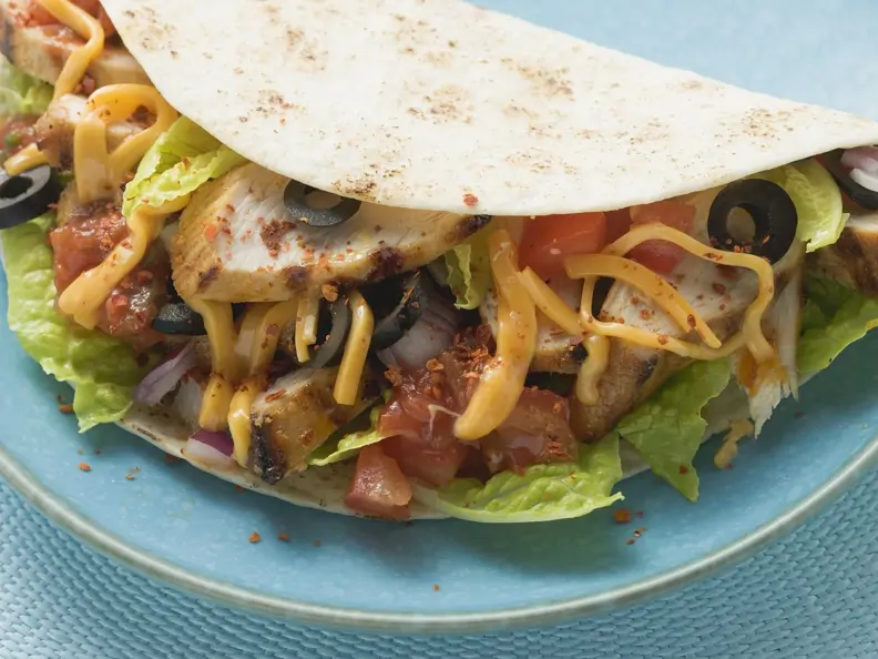Taco mit Geflügel