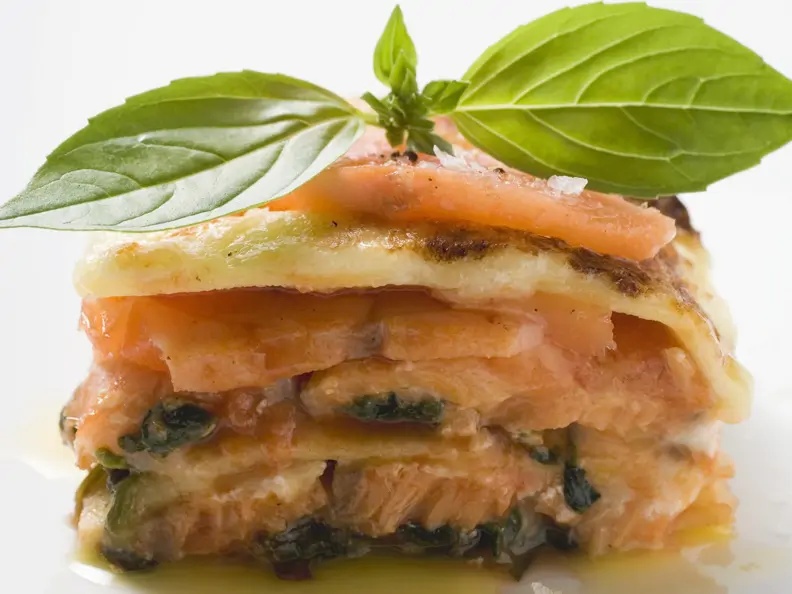 Lasagne mit Wildlachs