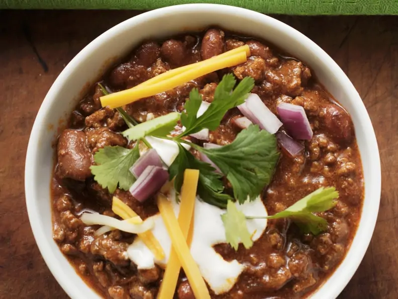 Chili con Carne mit Schmand