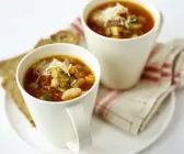 Originale Minestrone mit Pancetta