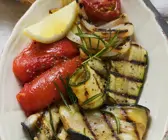 Gegrilltes Gemüse als Antipasti