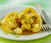 Blumenkohl in Currysauce