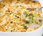 Reis-Brokkoli-Gratin