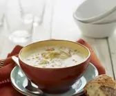 Cremige Muschelsuppe aus den USA