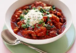 Mildes Chili con Carne