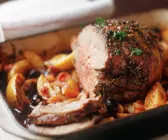 Lammkeule nach marokkanischem Rezept