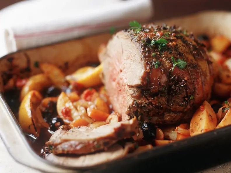 Lammkeule nach marokkanischem Rezept