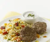 Lamm-Köfte mit Couscous
