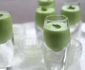 Kalte Gurken-Minze-Suppe