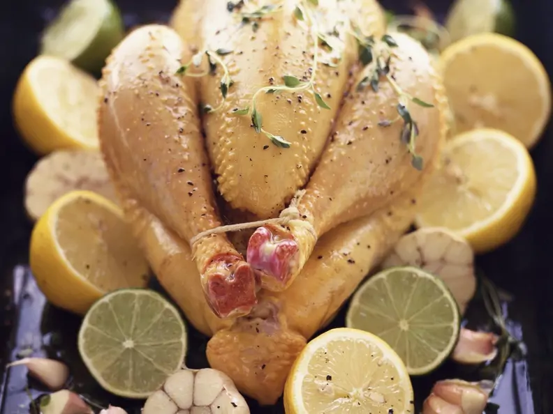Mediterranes Brathähnchen