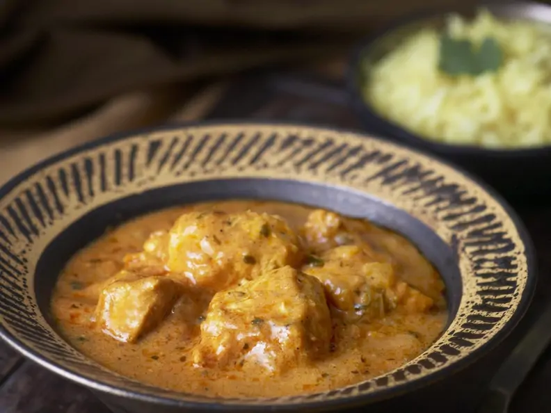 Würziges Hähnchen auf indische Art (Chicken Tikka Masala)
