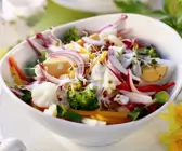 Gemüse-Eier-Salat