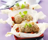 Putenrouladen mit Paprikafüllung