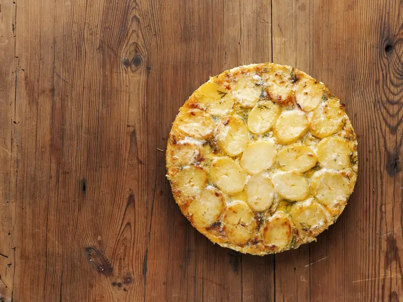 Lachs-Kartoffel-Gratin auf schwedische Art