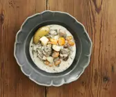 Kalbsragout mit Dill auf schwedische Art