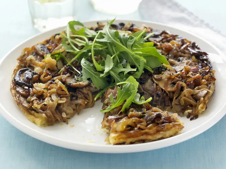 Pilz-Tarte-Tatin