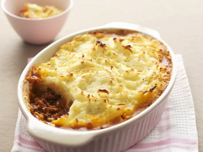 Hackfleisch-Kartoffelbrei-Auflauf aus England