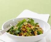 Kichererbsen-Bohnen-Salat
